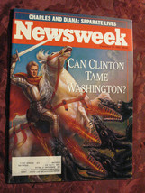 NEWSWEEK November 30 1992 Bill Clinton Children&#39;s Tv Cuban Artists - £6.79 GBP