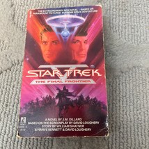 Star Trek The Final Frontier Science Fiction Paperback Book by J.M. Dillard 1989 - £4.95 GBP