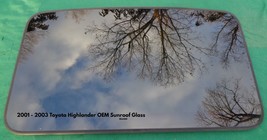 2001 2002 2003 Toyota Highlander Oem Sunroof Glass No Accident Free Shipping! - £214.22 GBP