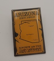 Arizona Est. 1912 Grand Canyon State Collectible Souvenir Lapel Hat Pin  - £15.33 GBP