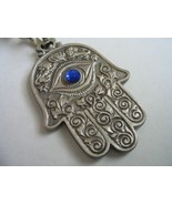 Hamsa grapes keychain for wealth blessing with evil eye protection kabbalah - £7.59 GBP
