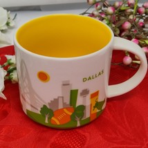 Dallas Starbucks You Are Here Collection 2014 14 oz Coffee Mug City Tea - $320.02 MXN