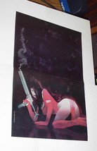Elektra Poster # 4 Assassin by Bill Sienkiewicz Daredevil Netflix MCU Movie - £23.44 GBP