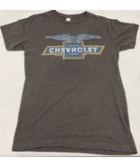 Vtg Chevrolet Mens S Chevy Car Truck Gray Logo Classic Club Cruisin 80s ... - $27.09 CAD