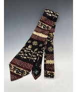 Jonathan Wachtel Men&#39;s Silk Tie Multi-Color Geometric Floral Striped USA... - $433.14 MXN