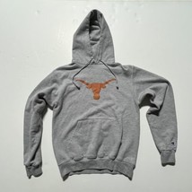 Champion Texas Longhorns Pullover Hoodie Mens Small Gray - £19.75 GBP
