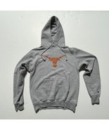 Champion Texas Longhorns Pullover Hoodie Mens Small Gray - $24.65
