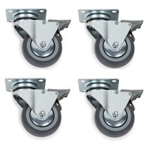 MPP Heavy Duty Replacement Wheels Heavy Duty Casters for Dog Cat Animal Kennel C - £67.09 GBP+