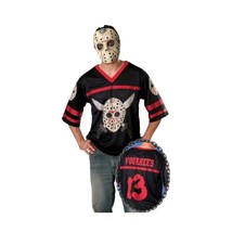 Rubie&#39;s Jason Hockey Jersey and Eva Mask Adult Fancy Dress (XL)  - £57.62 GBP