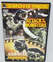 2 Movie Pack DVD, Attack of the Monsters, Gammera the Invincible - £3.90 GBP