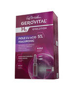 Gerovital H3 Evolution Hyaluronic Acid ampoules, 5%  10 vials x 2 ml - $27.99