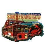 San Francisco Jumbo Artwood Foil Fridge Magnet - $10.92 CAD
