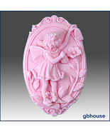 fairy 4 ~ Pansey Fairy of Thoughtfulness Silicone Mold - £22.51 GBP