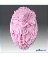fairy 4 ~ Pansey Fairy of Thoughtfulness Silicone Mold - $38.20 CAD