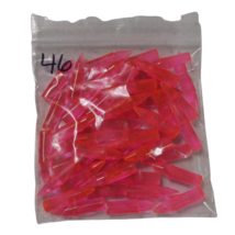 Lot of 46, Vintage 7/8&quot; Pink Lite Brite Pegs Bulbs - £5.54 GBP