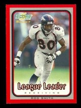 ROD SMITH 2001 Score Select Shortprinted Card #252 League Leader Broncos... - $4.94