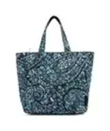Vera Bradley Women&#39;s Cotton Lunch Tote Bag Dreamer Paisley - €26,05 EUR