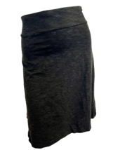 Columbia Sportswear Black Knit A Line Pull On Skirt Size L - £15.14 GBP