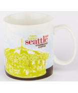 *Starbucks 2008 Seattle, Washington Happy Holidays Carousel Mug NEW WITH... - $41.99