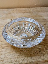 Vintage Princess House 24% Lead Crystal Glass 3-Way Candle Holder Pattern 845 - £10.11 GBP