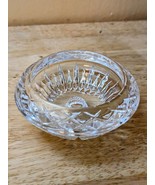 Vintage Princess House 24% Lead Crystal Glass 3-Way Candle Holder Patter... - £10.07 GBP