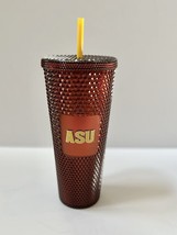 NEW Starbucks 2022 ASU Arizona Studded Cold Cup Tumbler 24oz Limited Edition - £63.79 GBP