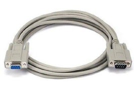 10 ft. DB 9 M/F Extension - Straight Thru Molded Cable - 28 AWG - $12.00