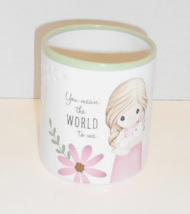 Precious Moments Girl With Bunny Votive Candle Holder New 203171 Porcelain - £19.70 GBP