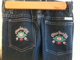 Vintage  Girls Size 6 Cpk cabbage patch kids Denim Jeans pants USA embro... - £22.59 GBP