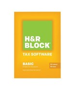 2013 H&amp;R BLOCK BASIC TAX SOFTWARE - £17.37 GBP
