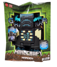 Minecraft Warden Action Figure Battle Lights &amp; Sounds - Damaged Box - £10.11 GBP