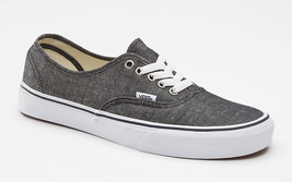 Vans Classic Authentic Black Shoes Men&#39;s Guys  Sneakers  Skaters  New - £44.22 GBP