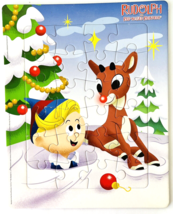 Rudolph the Red Nosed Reindeer Frame Tray 24 piece Jigsaw Picture Puzzle... - $4.99