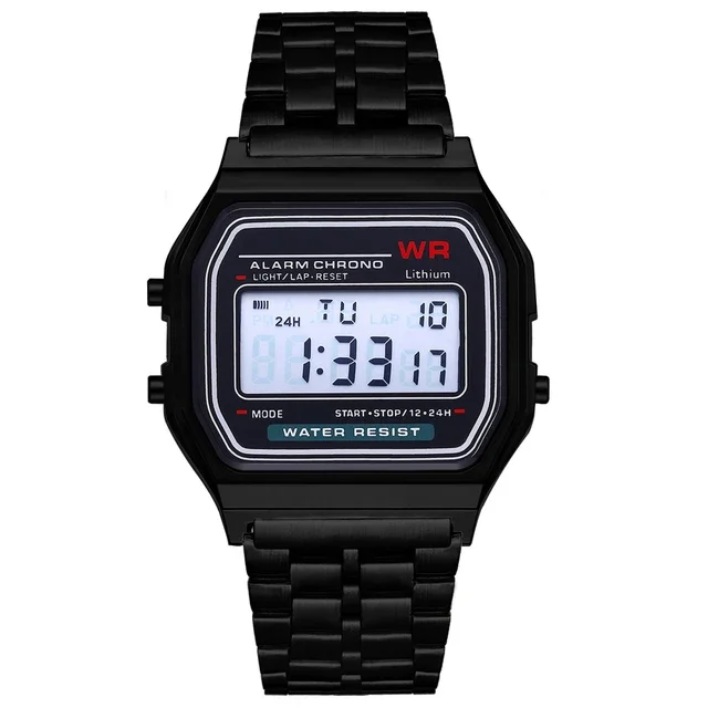R vintage led digital sports military wristwatches electronic digital present gift male thumb200