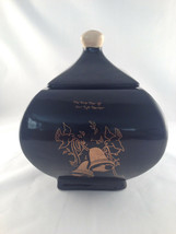 black table jar candy/confection ceramic hand painted wedding gift bells - $25.00