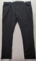 Kenneth Cole New York Jeans Mens Sz 46/32 Black Denim Cotton Stretch Reg... - $23.02