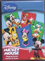 DISNEY MICKEY MOUSE Bicycle Playing Cards, 14.04.11 Brand New - £5.54 GBP