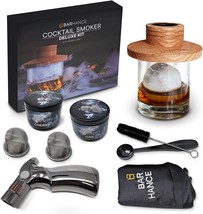 Cocktail Smoker Kit By Barhance - Whiskey Smoker Kit In Stylish Bag - Old - £75.75 GBP