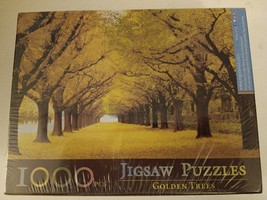 Ingooood Tranquility Series 1000 Piece Jigsaw Puzzle Golden Trees Factor... - $39.99