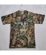 Advantage Timber Men&#39;s Camo T Shirt Size M Medium Camouflage Hunting App... - $20.87