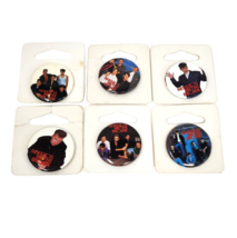 Lot Of 6 Vintage 1989 New Kids On The Block Nkotb Buttons / Pins Nos Never Used - £22.33 GBP