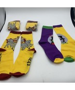 2024 Krewe of Bacchus Mardi Gras novelty, socks, set of four brand new - $25.74