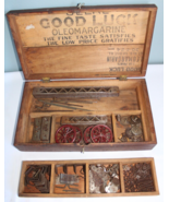 Antique, Vintage, 1915 A.C. Gilbert Erector Set in (Wood box Not Original) - £112.42 GBP