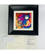 David Le Batard (LEBO) Signed Framed Art “Sweet Salvation” 12.5x12.5” Li... - £616.86 GBP