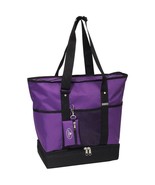 Everest Luggage Deluxe Shopping Tote - Dark Purple/Black - $33.90 CAD