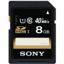 Sony 8 Gb Sdhc/Sdxc Class 10 Uhs 1 R40 Memory Card - $19.99
