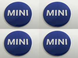 Mini 14 - Set of 4 Metal Stickers for Wheel Center Caps Logo Badges Rims  - $24.90+