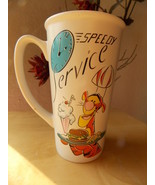 Disney Winnie the Pooh Tigger Speedy Service Tall Coffee Mug  - $34.30 CAD