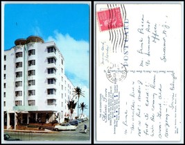 FLORIDA Postcard - Miami Beach, Atlantic Towers Hotel &amp; Cabana Club S30 - £3.09 GBP