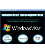 Windows Vista All KB&#39;s Updates Offline Updater Disk  - $14.99
